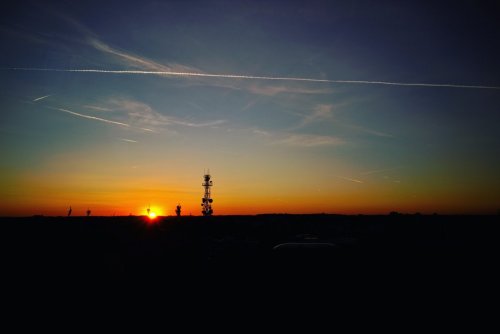 Sunset from Petrin Tower